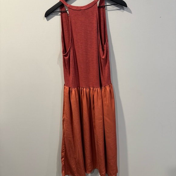 Anthropologie Dolan Rust Sleeveless V-Neck Midi Sundress - Picture 2 of 3